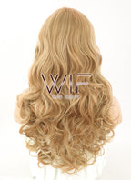 20" Wavy Mixed Blonde Synthetic Wig NW064