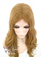 24" Wavy Blonde Synthetic Wig NW074
