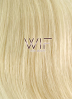 24" Wavy Mixed Light Blonde Synthetic Wig NW022