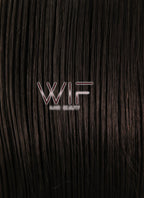 25" Wavy Brown Synthetic Wig NW033