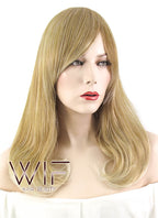 17" Wavy Mixed Blonde Synthetic Wig NW036