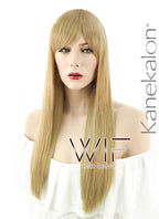23" Straight Blonde Synthetic Wig NW043