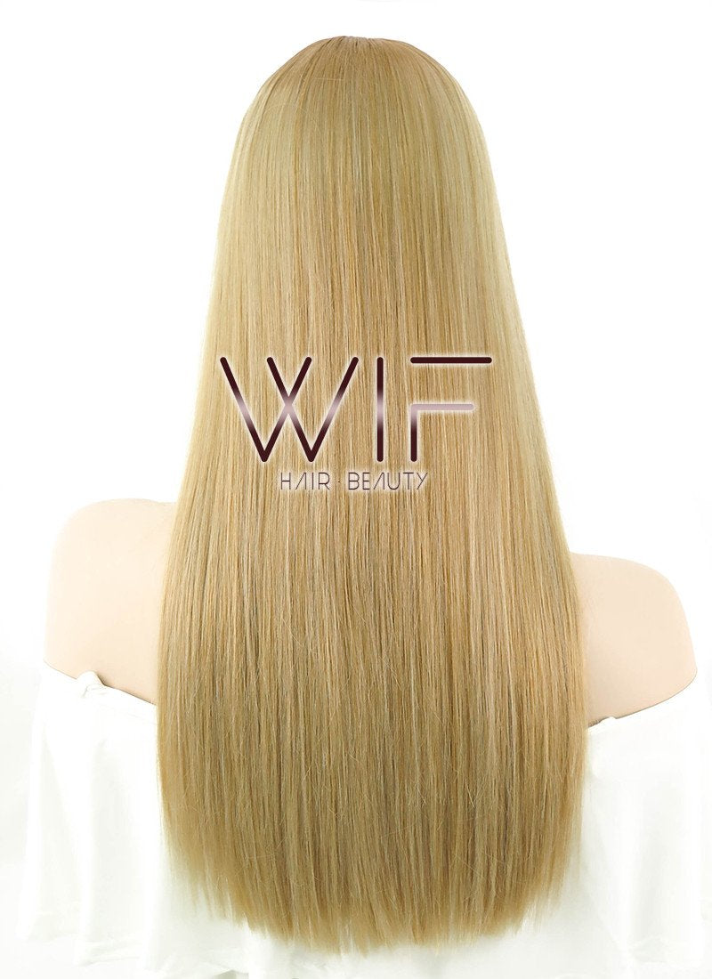 23" Straight Blonde Synthetic Wig NW043