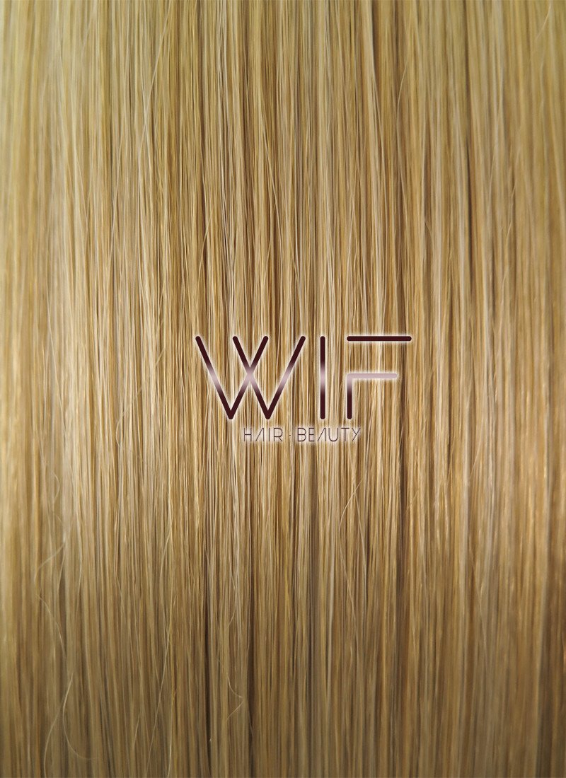 23" Long Straight Blonde Fashion Synthetic Hair Wig NW043