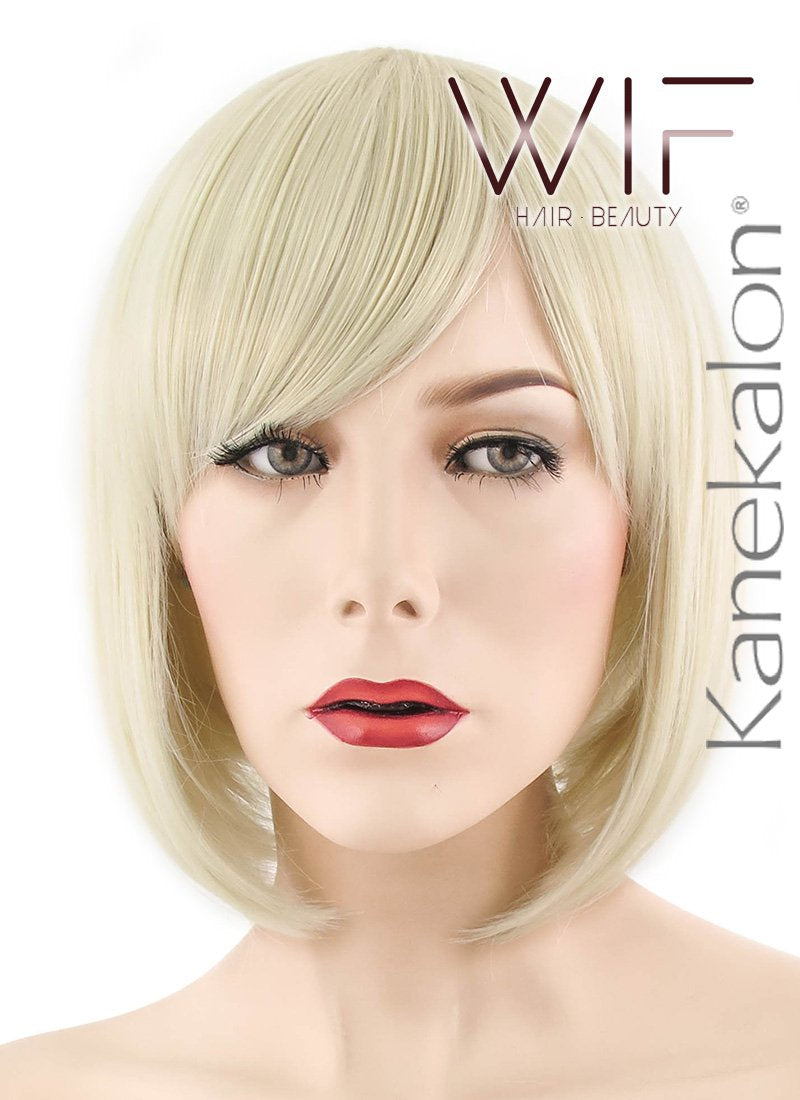 12" Straight Light Blonde Synthetic Wig NW053