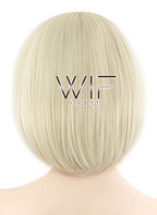 12" Straight Light Blonde Synthetic Wig NW053