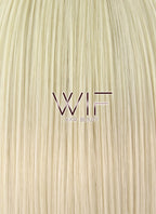 12" Straight Light Blonde Synthetic Wig NW053