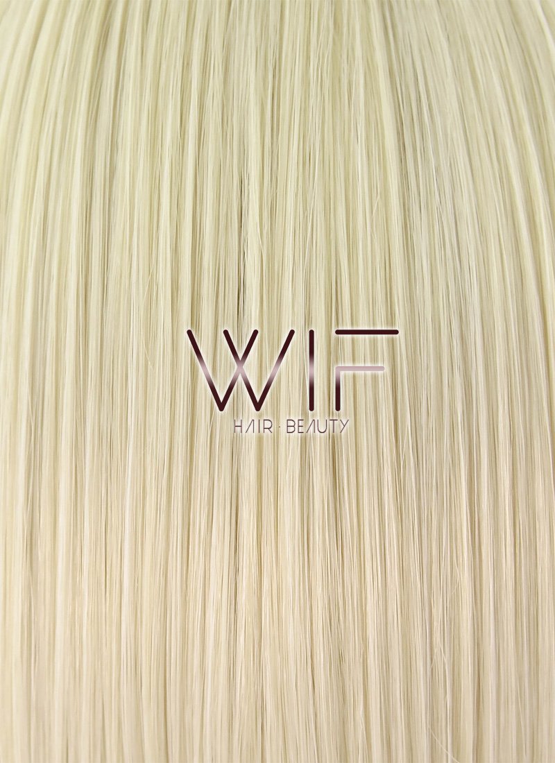 12" Straight Light Blonde Synthetic Wig NW053