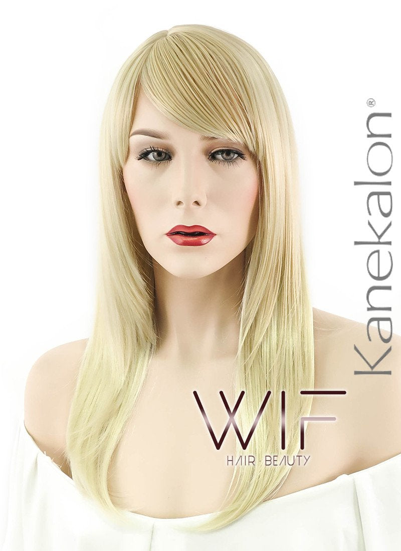22" Straight Blonde Synthetic Wig NW075