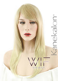 22" Straight Blonde Synthetic Wig NW075