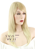 22" Straight Blonde Synthetic Wig NW075