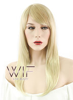 22" Straight Blonde Synthetic Wig NW075