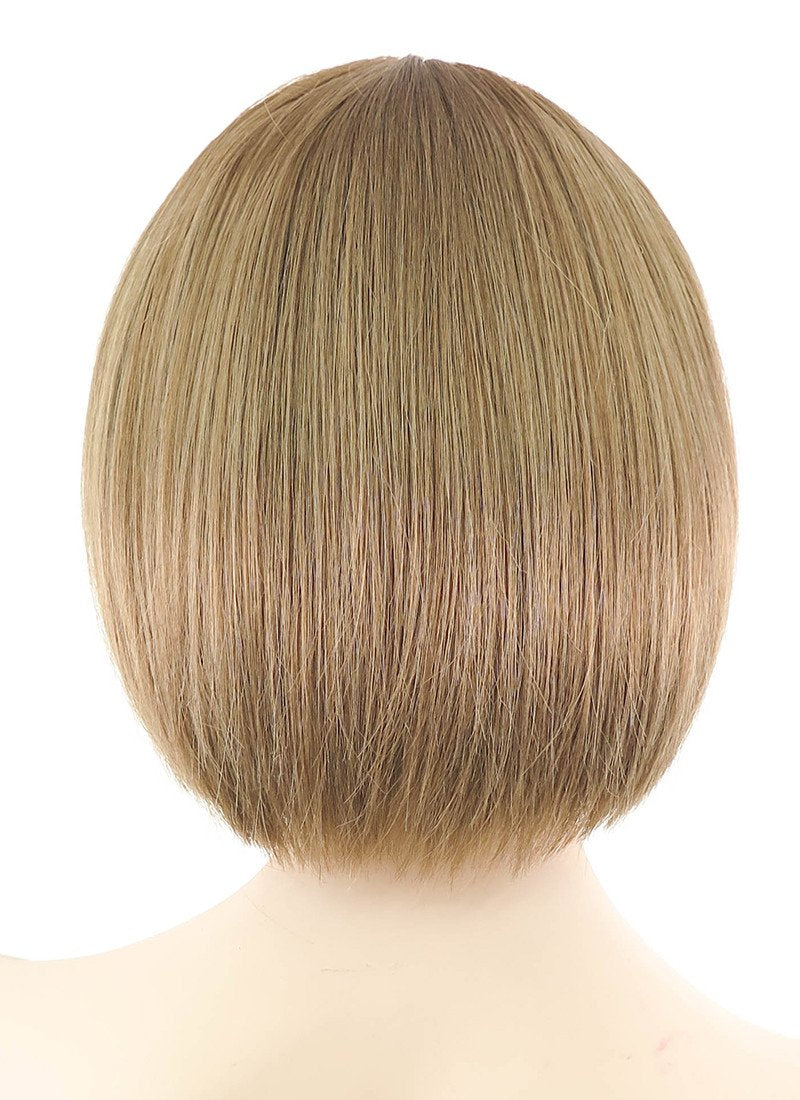 11" Short Straight Mixed Brown Fashion Synthetic Hair Wig NW077