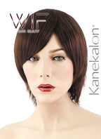 12" Straight Dark Brown Synthetic Wig NW080