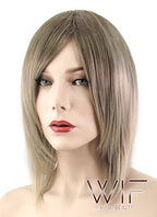 12" Straight Mixed Blonde Synthetic Wig NW086