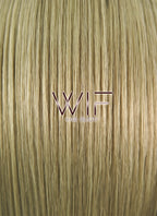 28" Straight Blonde Mixed Black Synthetic Wig NW089
