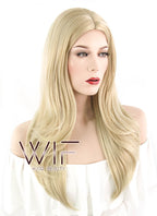 25" Long Wavy Blonde Fashion Synthetic Hair Wig NW096