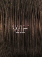 15" Medium Wavy Brown Fashion Synthetic Hair Wig NW097