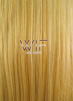 31" Straight Golden Blonde Synthetic Wig PL002