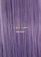 31" Straight Purple Synthetic Wig PL156
