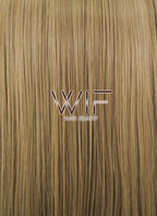 24" Straight Dark Blonde Synthetic Wig PL282