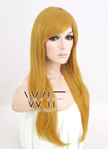 24" Wavy Gloden Blonde Synthetic Wig PL378