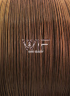 10" Straight Brown Synthetic Wig PL399