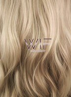 35" Wavy Medium Blonde Synthetic Wig PL471