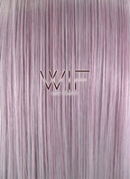 28" Straight Purple Grey Ombre Synthetic Wig PL473