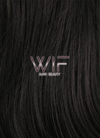 31" Wavy Black Synthetic Wig PL027