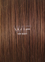 31" Wavy Dark Brown Synthetic Wig PL034