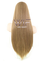 31" Straight Dark Blonde Synthetic Wig PL249