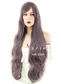 39" Wavy Ash Purple Synthetic Wig PL266