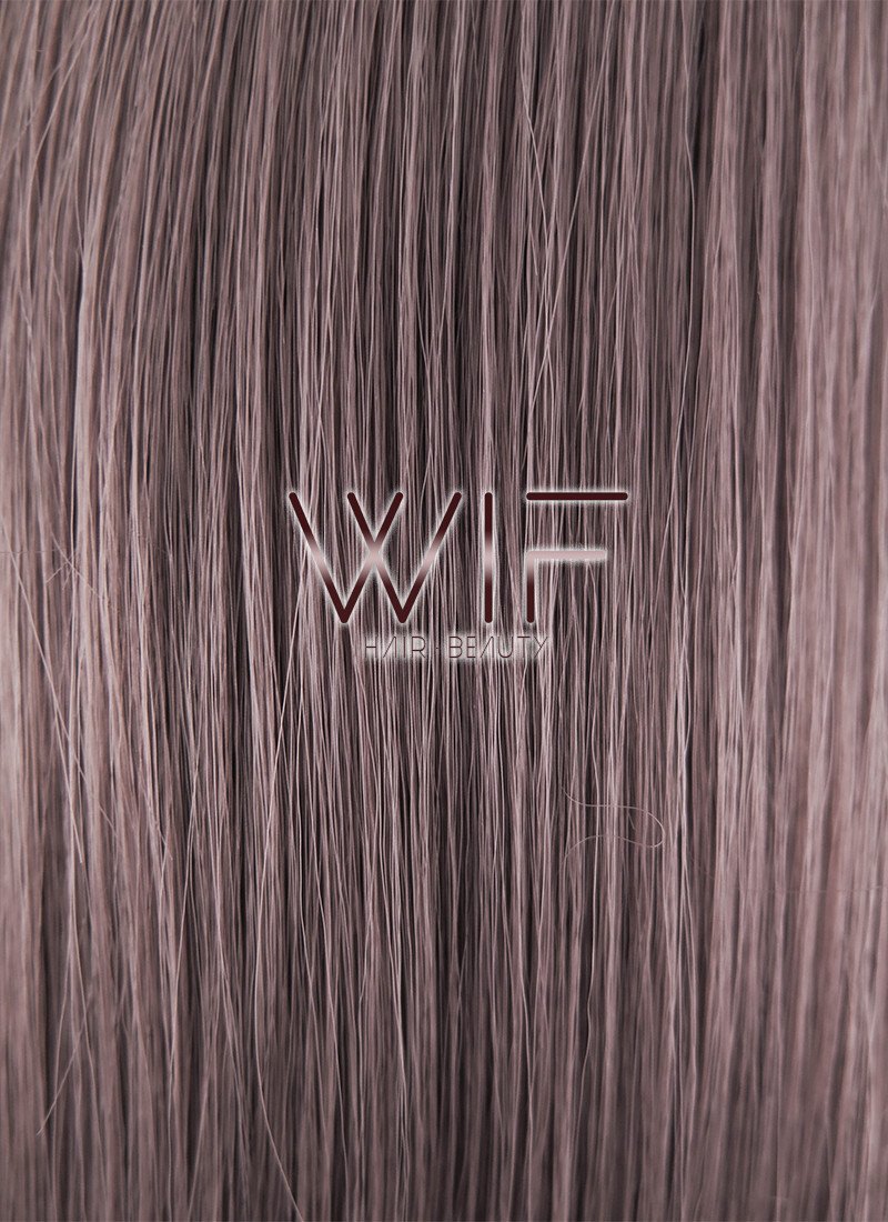 39" Wavy Ash Purple Synthetic Wig PL266