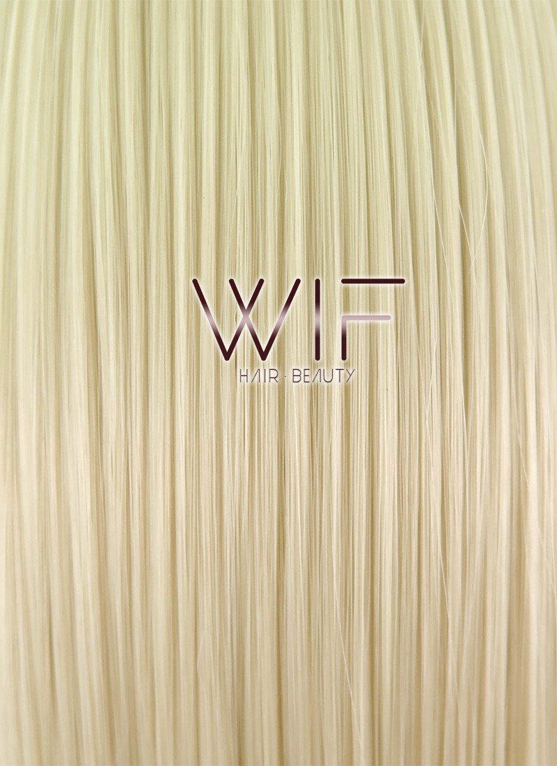 24" Straight Light Blonde Synthetic Wig PL380