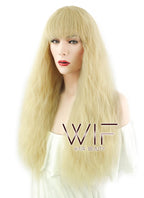 20" Wavy Blonde Synthetic Wig PL487