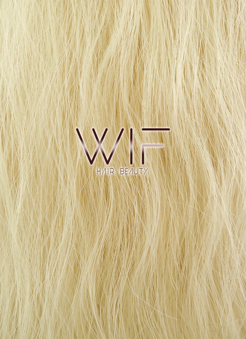 20" Wavy Blonde Synthetic Wig PL487