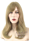 18" Straight Medium Blonde Synthetic Wig PL498