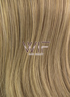 18" Straight Medium Blonde Synthetic Wig PL498