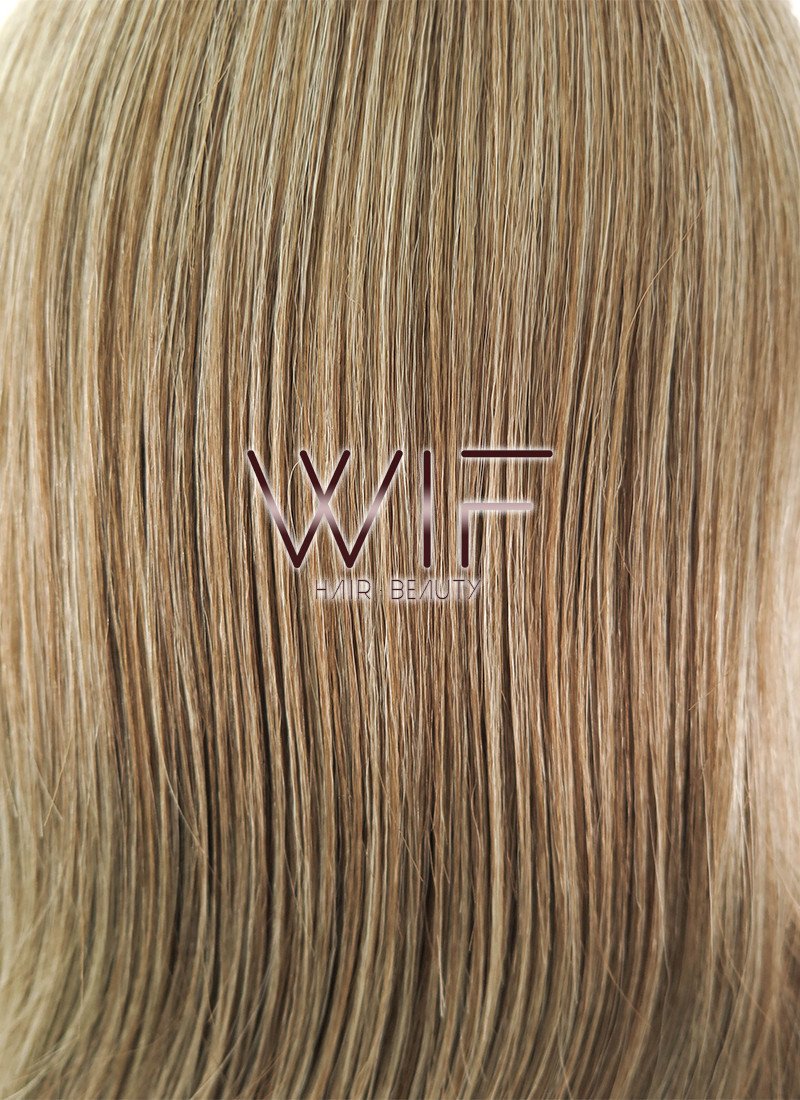 26" Wavy Mixed Blonde Synthetic Wig PP04