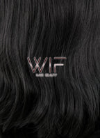27" Wavy Black Synthetic Wig SS01
