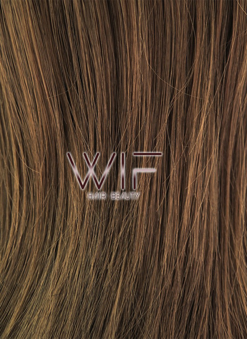 27" Wavy Brown Synthetic Wig SS149