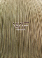12" Straight Blonde Synthetic Wig TBZ1082