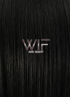 16" Straight Jet Black Synthetic Wig TBZ920