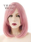 16" Straight Milkshake Pink Synthetic Wig TBZ922