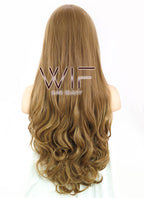 31" Wavy Dark Blonde Synthetic Wig WIG027