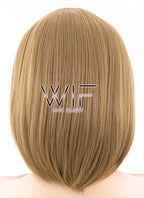 12" Straight Blonde Synthetic Wig WIG077