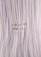 12" Short Curly Light Ash Purple Fashion Synthetic Hair Wig WIG188