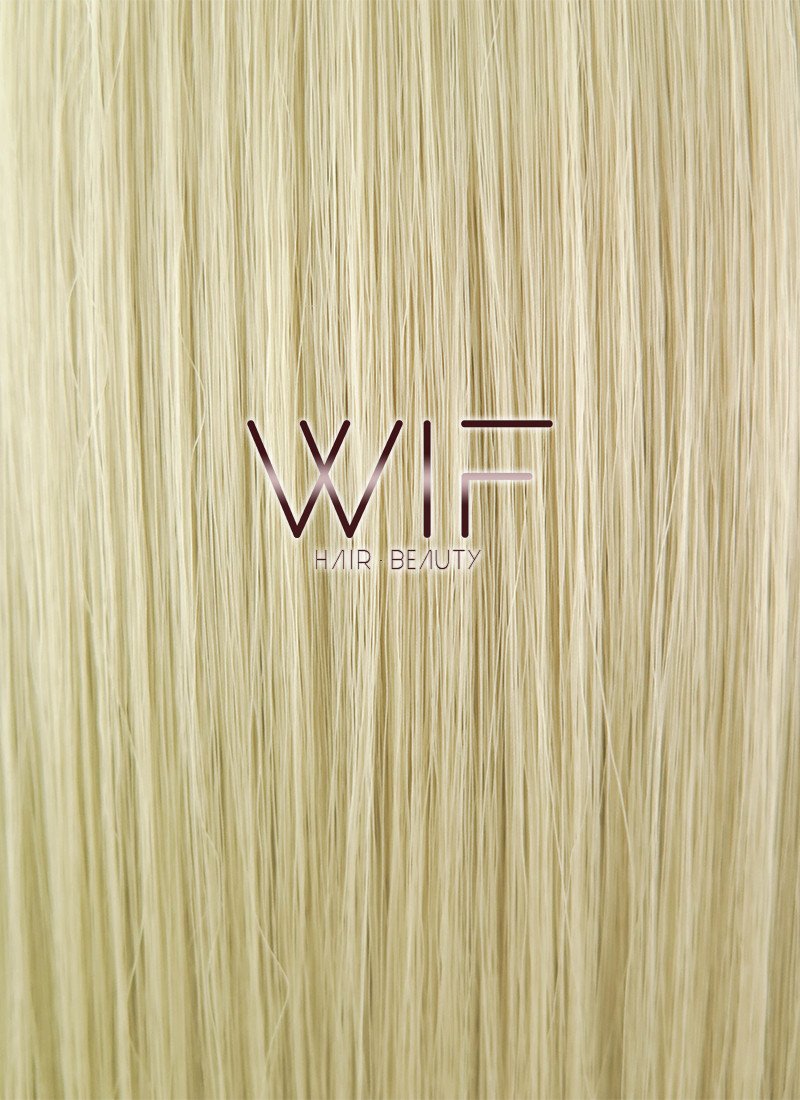 24" Straight Light Blonde Synthetic Wig WIG095