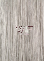 27" Long Curly Silver Grey Fashion Synthetic Hair Wig WIG176